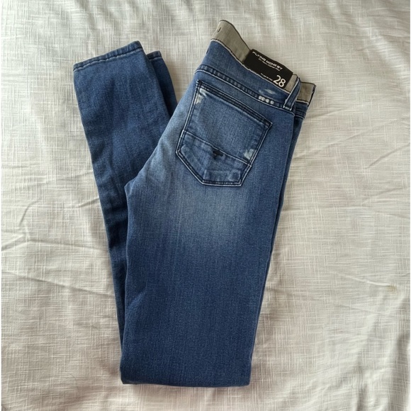 FLYING MONKEY DISTRESSED JEANS Size 28 - Picture 3 of 12